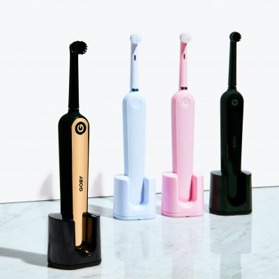 Lineup of electric toothbrushes
